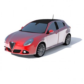 Alfa Romeo Giulietta 3D Object | FREE Artlantis Objects Download